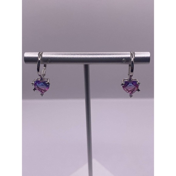 Color Changing Heart Dangle With Star Surrounding - Picture 1 of 4